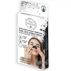 Resim Bee Beauty Aktif Karbon Siyah Nokta Bandı 6'lı 