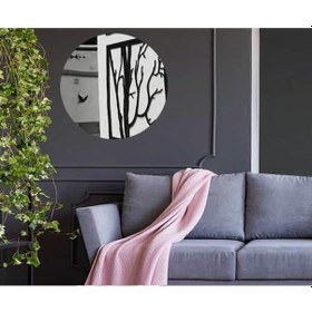 Resim 3mm Yuvarlak Gümüş Ayna Pleksi Gümüş Daire Kesim Pleksi Ayna 