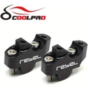 Resim Hightower Honda Rebel100 Cmx 1100 2021-2024 İçin Cnc Fat Bar Riser Kit Yükseltici Modifiye Yükseltme Kiti 