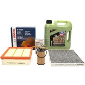 Resim Opel Corsa D 1.2-1.4 Benzinli Bakım Seti Bosch Filtreli / / (Liqui Moly Dexos 1 Gen 3 New Generation) 4 LT Motor Yağlı 2008-2014 