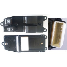 Resim Cam Dugmesi Sol Ikili Corolla Uyumlu 02..07 24 Fisli 504627737 