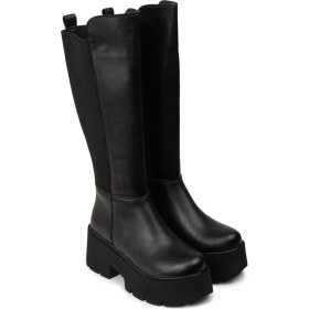 Resim Deery Kadın Siyah Platform Topuk Çizme - K6070ZSYHE01 