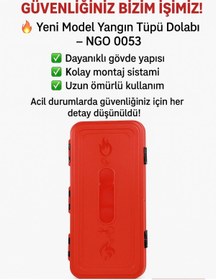 Resim BS KROM Yangın Tüpü dolabı 