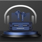 Resim Markingyes Monster Xkt08 Bluetooth 5.3 Kablosuz Kulaklık - Düşük Gecikme, Gürültü Önleyici, Yeşil Lec9sr 