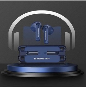 Resim Markingyes Monster Xkt08 Bluetooth 5.3 Kablosuz Kulaklık - Düşük Gecikme, Gürültü Önleyici, Yeşil Lec9sr 