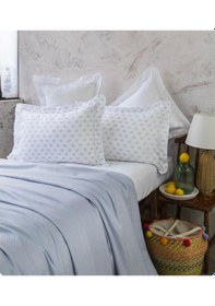 Resim Çift Kişilik Oliver Blue Bambu Pike Seti Mavi 