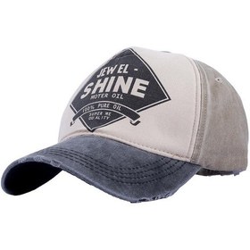 Resim Perlotus Jewel Shine Beyzbol Kep Unisex Şapka Eskitme Haki 