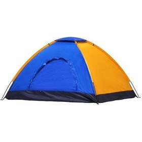 Resim 4 Kişilik Kolay Kurulumlu Kamp Çadırı Beyaz 