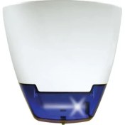 Resim Bullwark Blw 120M İkaz Led Li Flaşörlü Harici Siren Mavi 