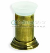 Resim Set Üstü Diş Fırçalık Antik Bronz 