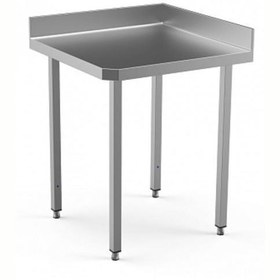 Resim Professional Köşe Tip Çalışma Tezgahı, Sırtlı, Demonte - 700 Mm CTUD7N 