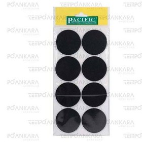 Resim Pacific Siyah Yapışkanlı Keçe Ø 55mm 