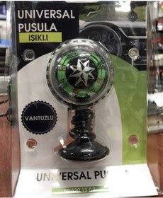 Resim trakkale Unıversal Işıklı Vantuzlu Pusula 