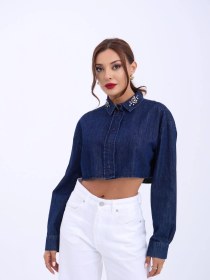 Resim Sidelya Concept 6603 Kot Bluz-mavi Mavi 