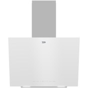 Resim Beko BDE 6040 B Beyaz Eğimli Davlumbaz 