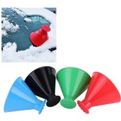 Resim Vkemall Araç Camları İçin Çok Amaçlı Buz Ve Kar Silici - Dayanıklı Plastik, Konik Tasarım, Hızlı Temizleme, Fincan Özelliği Kırmızı, Mavi, Siyah, Yeşil - 4 Adet 