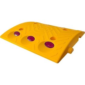 Resim Oval Hız Kesici Ppc Yol Kasisi 33 x 30 x 4 CM-3216 - Sarı 