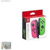 Resim Nintendo Switch Joy-con Controller Yeşil-pembe 
