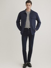 Resim Mavi - James Premium Blue Koyu Mürekkep Mavisi Jean Pantolon 0042487838 Koyu Mavi 