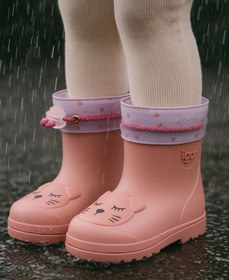 Resim IGOR W10322 mendi gato , rose , pembe kedi bot , kız çocuk rose bot , yağmur botu , su geçirmez 