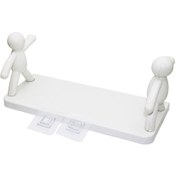 Resim Rambo Manken Tutacaklı Plastik Etejer Yapışkanlı Büyük 13.5x33cm 