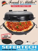 Resim Frank & Müller Germany Taş Fırın Seti - Siyah 