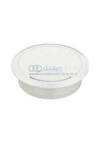 Resim Kablo Seti, Yaylı Kapaklı, Beyaz Çap 80 Mm 