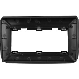 Resim Crackedice Araba Fasya Çerçeve Adaptörü Android Radyo Gösterge Paneli Montaj Kiti 