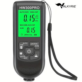 Resim valkyrie HW-300 Pro Kaplama Kalınlığı Ölçer – 0-2000 µm Ölçüm Aralığı, FE/NFE Algılama, Arka Aydınla 