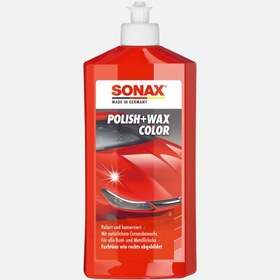 Resim Sonax Renkli Nano Parlatıcı ve Koruyucu Cila / Kırmızı 