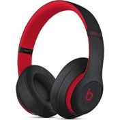 Resim BEATS STUDİO3 BLUETOOTH KABLOSUZ KULAKÜSTÜ KULAKLIK - THE BEATS DECADE COLLECTİON - DEFİANT BLACK-RED MRQ82EE/A 