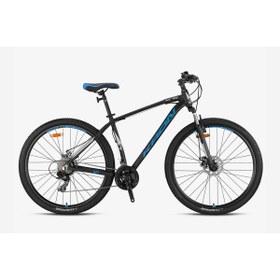 Resim Kron Xc 75 27,5 Jant Mtb K:16 21V M.D Mat Siyah Turkuaz/Bej Dağ Bisikleti 