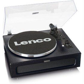 Resim Lenco LS-430 Dahili Hoparlörlü Bluetooth Pikap Siyah 