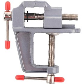 Resim Alüminyum Kasa Mini Masa Mengene 30 Mm 1 Adet 