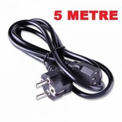 Resim 5 Metre Bilgisayar Lcd Led Projeksiyon 220 V Kablosu 