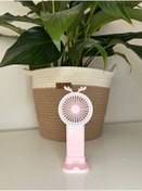Resim TMAX Mini fan ultra güçlü şarjlı cep boy taşınabilir vantilatör 