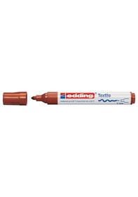 Resim Edding 4500 Kumaş Kalemi - Kahverengi - 2-3Mm 
