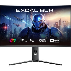Resim CASPER Excalibur M.E315QVC-C 31.5" 2K QHD 180HZ 1MS PİVOT Curved HDR10 300NIT Oyuncu Monitörü 