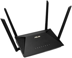 Resim ASUS RT-AX53U WIFI6 Dual Band Extendable Router-AX1800-4G 5G Mobile Tethering-AiProtection 