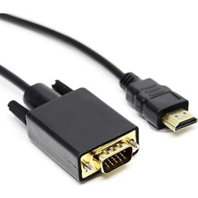 Resim Dark HDMI to VGA 1.8M Aktif Dijital - Analog, Full HD,Tak Çalıştır Dönüştürücü Kablo(DK-HD-AHDMIXVGAL180) 