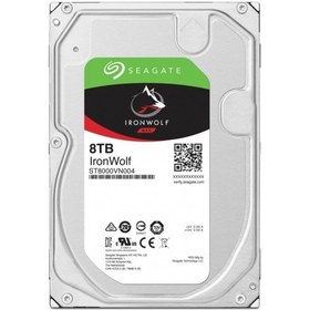 Resim SEAGATE IRONWOLF, ST8000VN004, 3.5", 8TB, 256Mb, 7200Rpm, SERVER/NAS HDD 