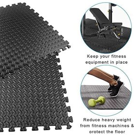 Resim Smooth12 36 Paket Egzersiz Mat, Eva Köpük Gym Mat, Spor Salonu Ekipmanı Için Döşeme Paspasları, Egzersiz, Yoga, Kamp, Çocuklar, Oyun Odası (Yurt Dışından) 
