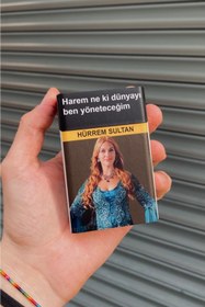 Resim HOPENA Hürrem Sultan Harem Ne Ki Standart Plastik Sigara Tabakası Kutusu 