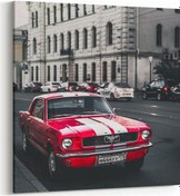 Resim Olla 80x80 Cm 12238k Araç Görseli Kare Kanvas Tablo 