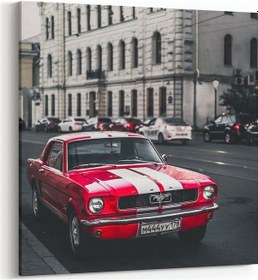 Resim Olla 80x80 Cm 12238k Araç Görseli Kare Kanvas Tablo 