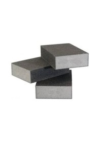 Resim Atlas 150 Kum 98x68x26 4 Taraflı Kalın Kubik Sünger Zımpara 50 Adet 