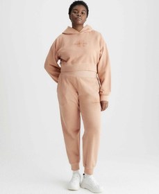 Resim Mıneral Dye Monologo Jog Pant- Beyaz 