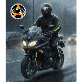 Resim Akgüneş Motogaraj Tübitak Onaylı Pvc Yağmurluk Seti - Su ve Rüzgar Geçirmez 