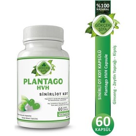 Resim Gökçek Şifa Sinirliot Kdt (Plantago Hvh Capsule) 60 Kapsül 