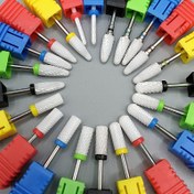 Resim 3/32'' Tırnak Seramik Taşlama Başlığı Tırnak Taşlama Başlığı Tırnak Çıkarma Özel Taşlama Tırnak Aracı Tırnak Salonu Malzemeleri Tırnak Elektrikli Taşlama Başlığı Manikür Aracı 